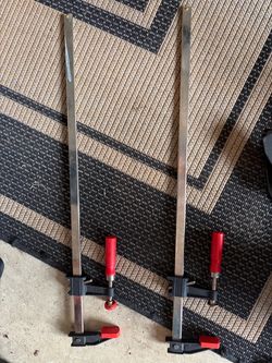 Large F-Clamps Bar Clamps Set of 2 (28”)