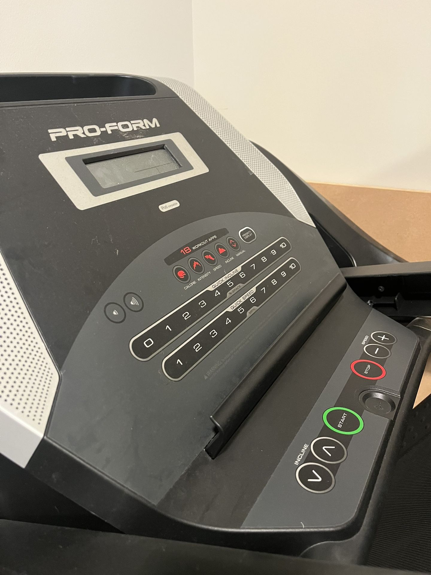 Pro form treadmill