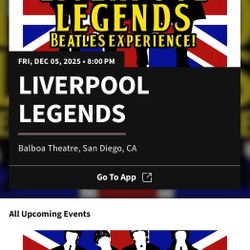 Beatles Tribute Show: Liverpool Legends Tickets