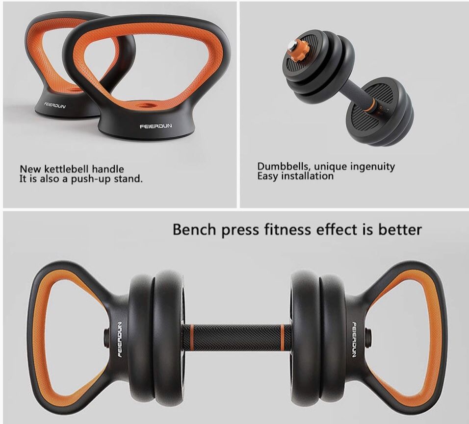 Gym dumbells 44 pounds