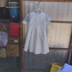 White Childs Dress