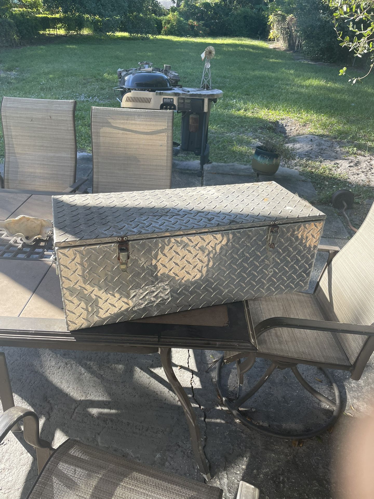 Diamond Plate Tool Box