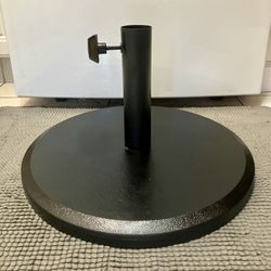 30lb Umbrella Base: 19”W x 10”H