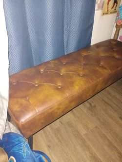 14"X 44" Scar Face"Ottoman Bench