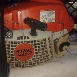 Stihl MS271The  Boss Hog Chainsaw 