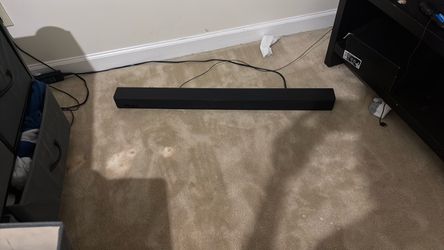 Vizio soundbar and subwoofer