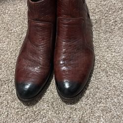 Mens Leather Casual Boot/dress Shoes