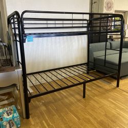Twin Metal Bunk Bed 