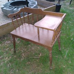 Antique Gossip Chair