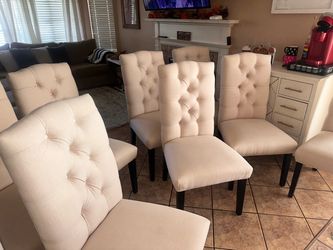 Set of 8 Dining Chairs