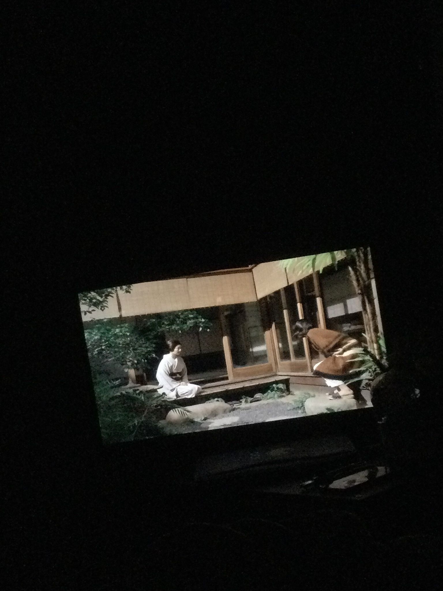 Flatscreen TV With Google Chromecast