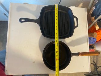 Cast iron pots