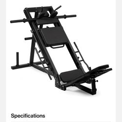 Titan Leg Press Hack Squat