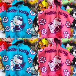 HELLO KITTY PONCHOS GABANES HOODIES