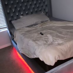 Queen Crystal Bed Frame