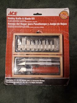 ACE Hobby Knife & Blade Kit