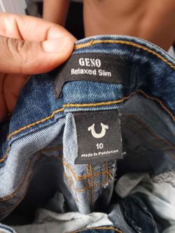 True religion boy pants