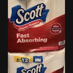 Scott Paper Or Toilet Paper 2/$20