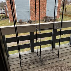 Rack Bedroom Armoires Compact Freestanding Closet Storage Organizer