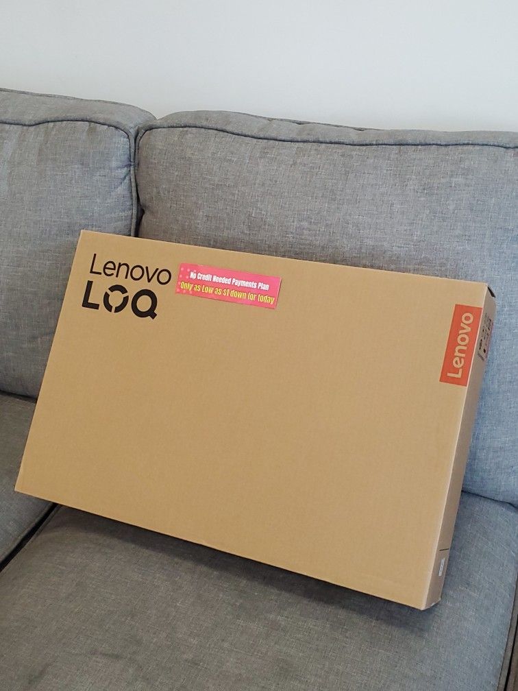 Lenovo LOQ 15.6 Inch Gaming Laptop Brand New - $5 DOWN TODAY, NO CREDIT NEEDED - WARRANTY INCLUDED