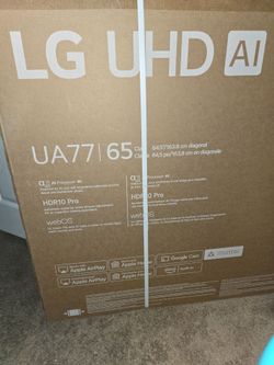 65 LG UHD AI TV