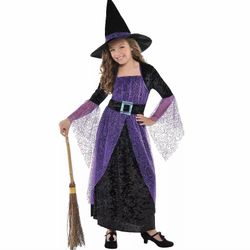 Pretty Potion Witch Halloween Costume Girls L