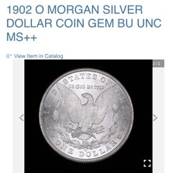 1902 O MORGAN SILVER DOLLAR COIN GEM BU UNC MS++