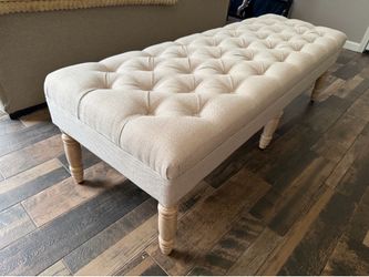 *NEW* Tufted Bench