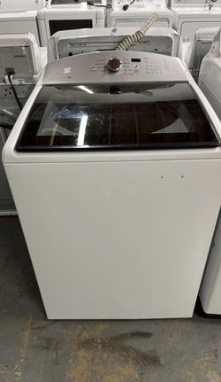Kenmore Top Load Washer – HE, Glass Lid, Stainless Drum