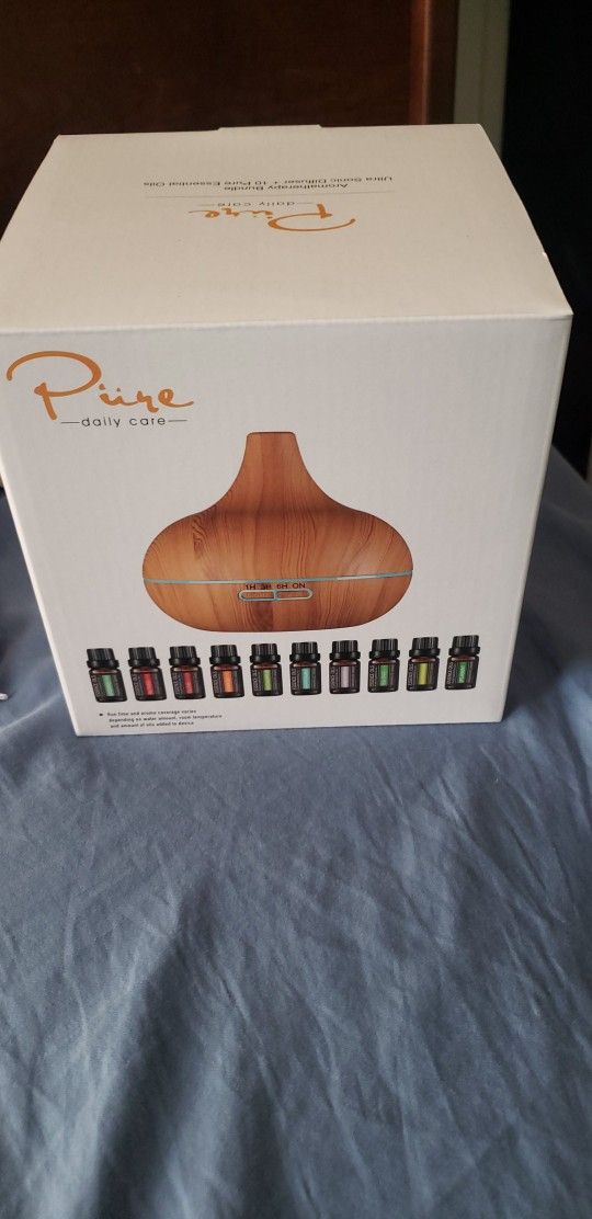 aromatherapy ultra sonic diffuser 10 oils