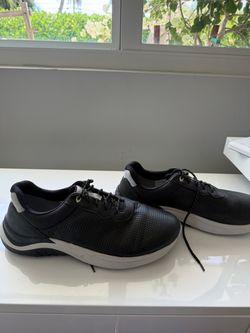 Leather sneakers size 9.5