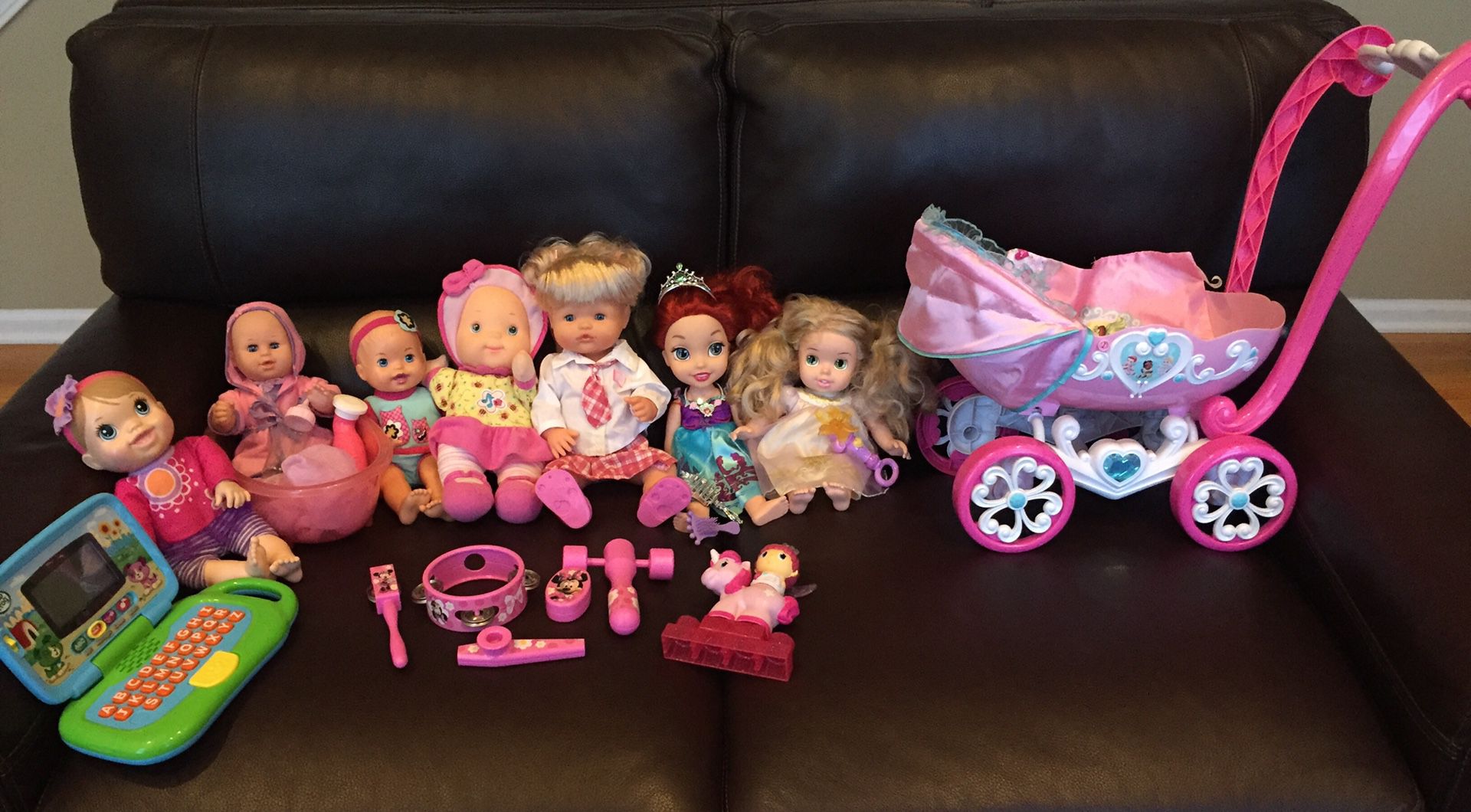 Disney princess dolls and more toys