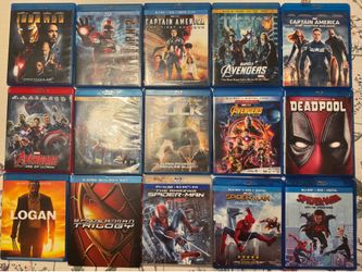 Blu Ray Lot! Star Wars, Marvel, Disney, Dragon Ball, and More!