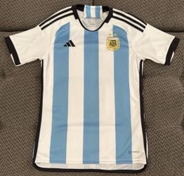 adidas Argentina 2022 World Cup Home Soccer Jersey Blue White Small HF2158