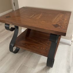 Vintage Lane End Table Rectangular 2 Tier Side Table RARE Heavy Duty Coffee