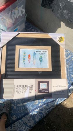 Picture frame and miscellaneous