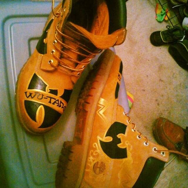 Custom boots and sneakers