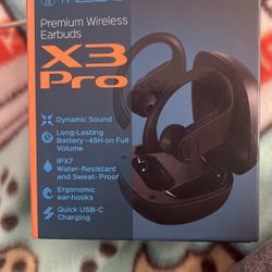 X3 Pro Wireless Earbuds 