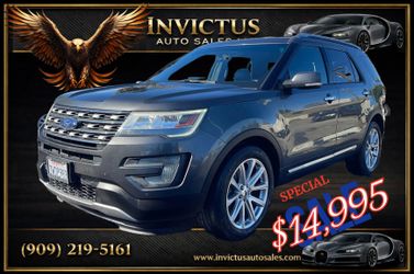 2017 Ford Explorer Limited Sport Utility 4D 4Cylinders