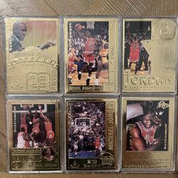 Michael Jordan 6 Card Full retirement Set