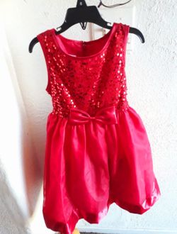 Girls Christmas Dress Size 6x