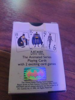 Batman playing cards