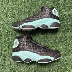 DS Jordan Black Island Green 13s size 9.5