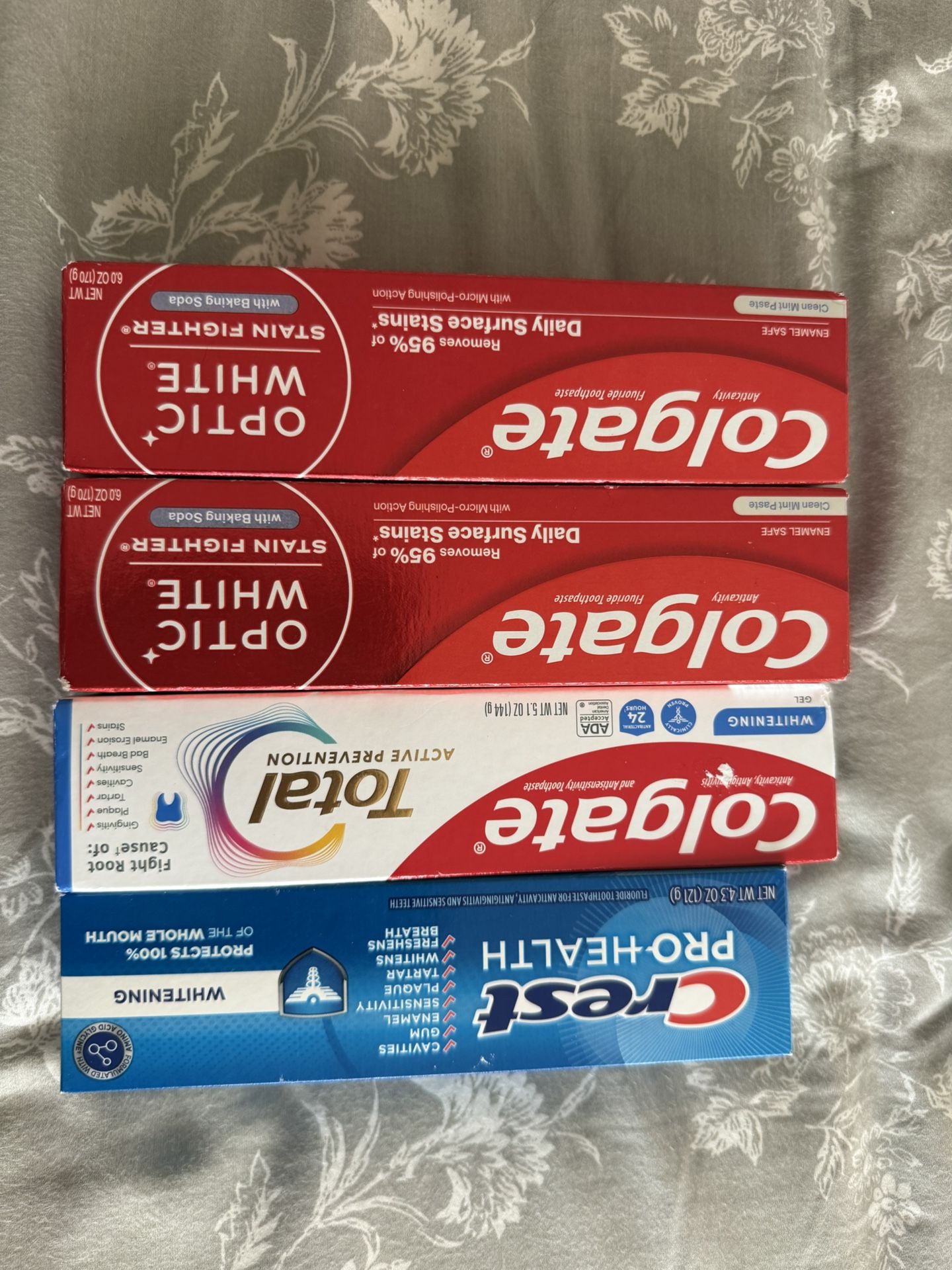 Colgate & Crest Toothpaste