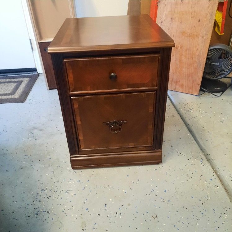 Hardwood File Cabinet