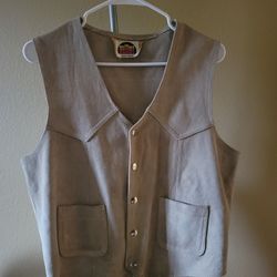 Vintage Suede Vest