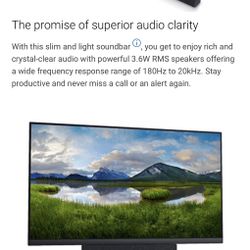 Dell Slim Soundbar - SB521A