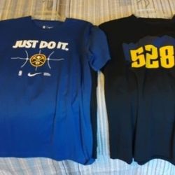Men's Or Denver Nuggets Medium Shirts New 