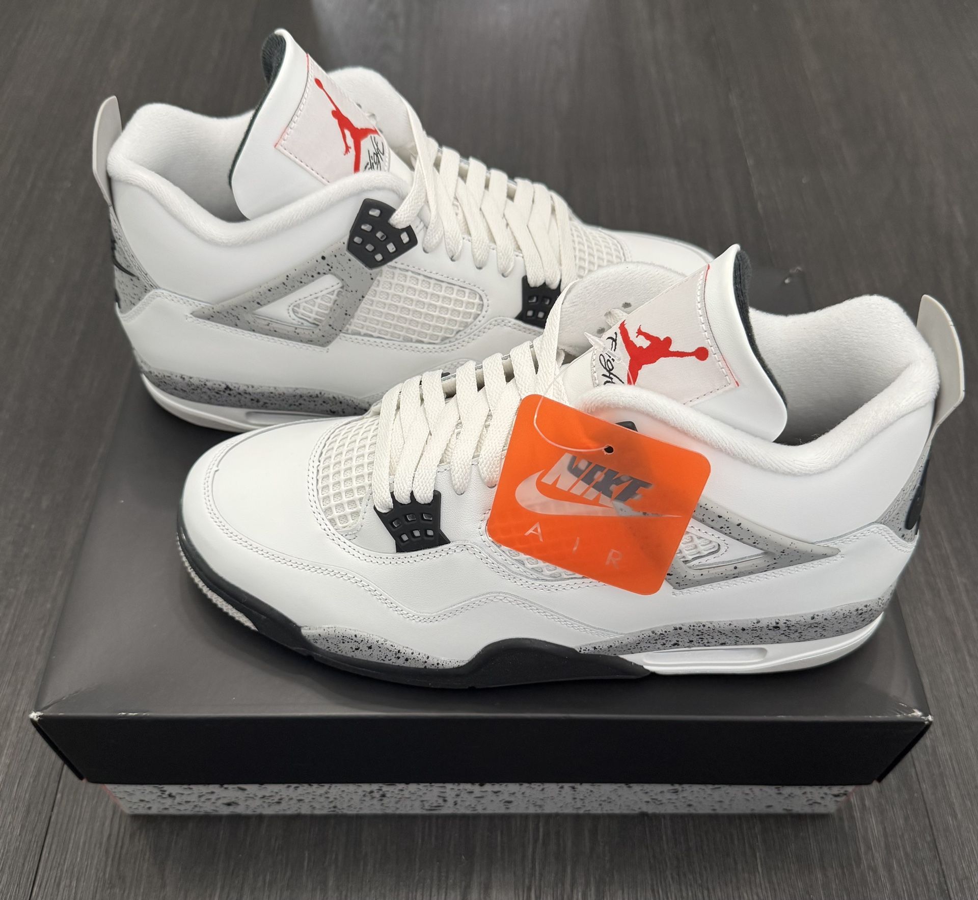 Jordan 4 “white cement” sz 11 $260