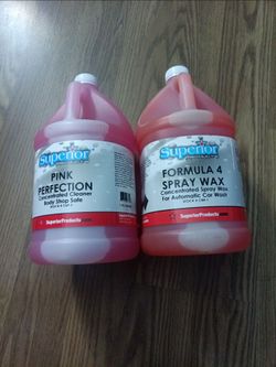spray wax & pink perfection